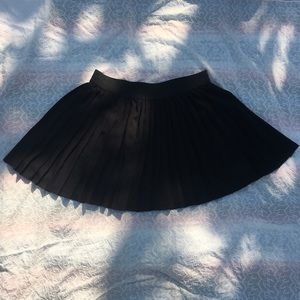 Black Poppy from Pacsun black pleaded skirt